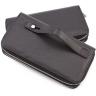 Черный мужской кошелек-клатч на две молнии ST Leather (18846) - 3