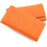 Женский кожаный кошелек оранжевого цвета KARYA (16198) - 5