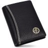 Компактный картхолдер-кошелек из фактурной кожи черного цвета Hammonds Flycatcher CC609 без монетницы 107963 modnotak фото - 4