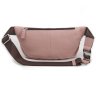 Светло-розовая женская поясная сумка из натуральной кожи Tom Stone (10918) - 3