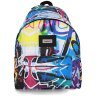 Подростковый текстильный рюкзак с отделением для ноутбука до 15" Bagland 111364 разноцветный с принтом графити modnotak фото - 1