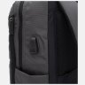 Серый мужской рюкзак из полиэстера на молнии Aoking 71564 - 5