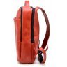 Большой женский кожаный городской рюкзак красного цвета TARWA (19791) - 3