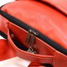 Большой женский кожаный городской рюкзак красного цвета TARWA (19791) - 5