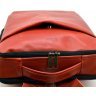 Большой женский кожаный городской рюкзак красного цвета TARWA (19791) - 7
