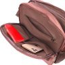 Чоловіча сумка-барсетка з коричневого текстилю Vintage (2421262) - 6