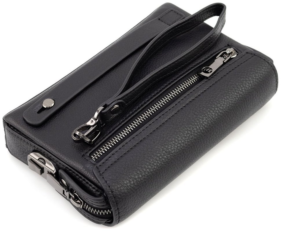 Элитная мужская кожаная барсетка с блокировкой открытия H.T Leather (1559-6) фото №9 Элитная мужская кожаная барсетка с блокировкой открытия H.T Leather (1559-6) modnotak фото №9