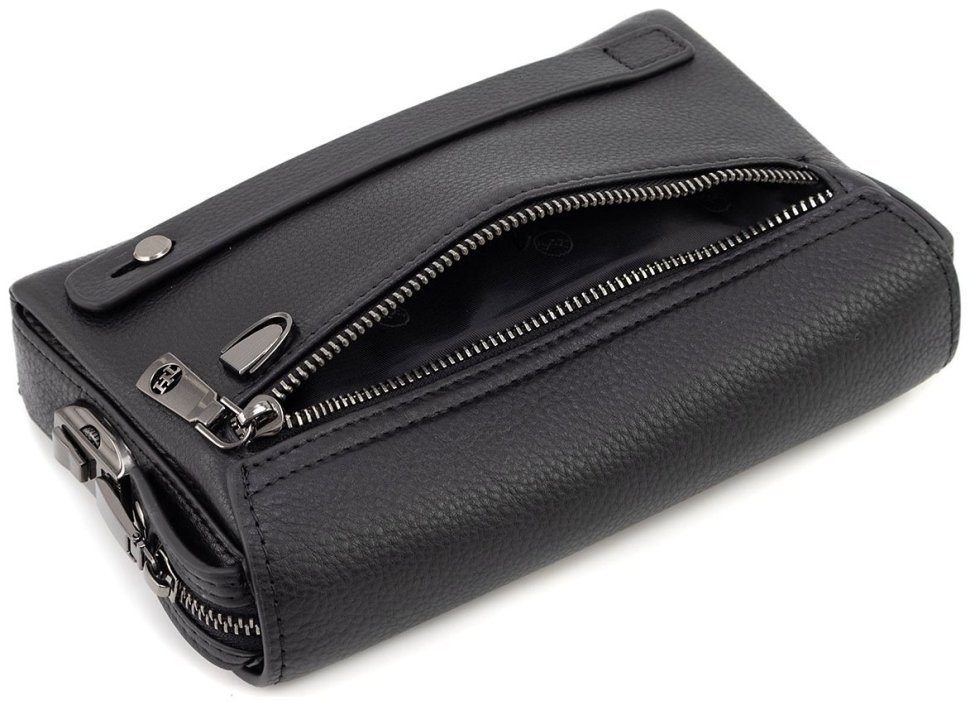 Элитная мужская кожаная барсетка с блокировкой открытия H.T Leather (1559-6) фото №11 Элитная мужская кожаная барсетка с блокировкой открытия H.T Leather (1559-6) modnotak фото №11