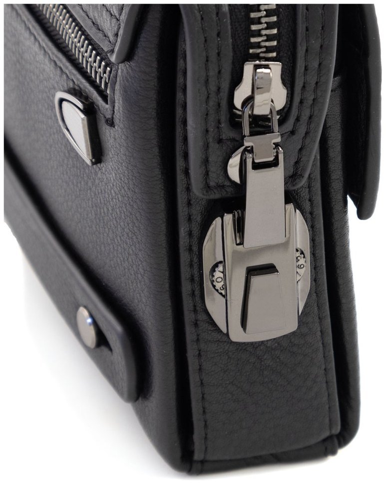 Элитная мужская кожаная барсетка с блокировкой открытия H.T Leather (1559-6) фото №5 Элитная мужская кожаная барсетка с блокировкой открытия H.T Leather (1559-6) modnotak фото №5