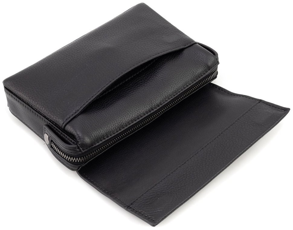 Элитная мужская кожаная барсетка с блокировкой открытия H.T Leather (1559-6) фото №12 Элитная мужская кожаная барсетка с блокировкой открытия H.T Leather (1559-6) modnotak фото №12