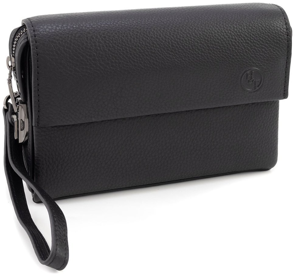 Элитная мужская кожаная барсетка с блокировкой открытия H.T Leather (1559-6) фото №1 Элитная мужская кожаная барсетка с блокировкой открытия H.T Leather (1559-6) modnotak фото №1