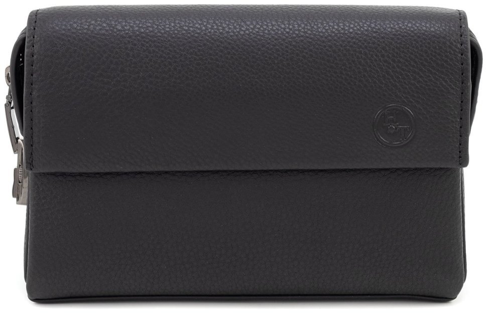 Элитная мужская кожаная барсетка с блокировкой открытия H.T Leather (1559-6) фото №4 Элитная мужская кожаная барсетка с блокировкой открытия H.T Leather (1559-6) modnotak фото №4