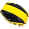 Женская сумка-кроссбоди из натуральной кожи желтого цвета Vintage (2422114) - 4