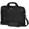 Надежная сумка из нейлона с отделением для ноутбука до 13" черного цвета через плечо 2E Base Park 103464 modnotak фото - 1