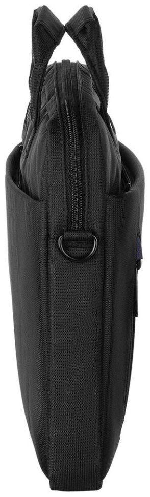 Надежная сумка из нейлона с отделением для ноутбука до 13" черного цвета через плечо 2E Base Park 103464 modnotak фото №5