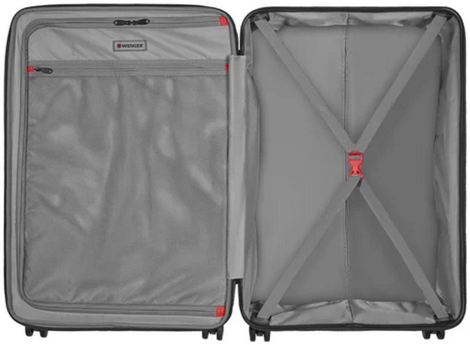 Валіза Wenger, Legacy, велика, пластик, 4 колеса, чорна modnotak фото №6