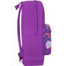 Підлітковий рюкзак фіолетового кольору з текстилю з принтом Bagland (54064) - 2