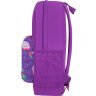 Подростковый рюкзак фиолетового цвета из текстиля с принтом Bagland (54064) - 3