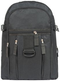 Текстильный мужской рюкзак до 25 литров Bordlite JBBP черного цвета 94264