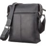 Мужская сумка-планшет с плечевым ремнем из гладкой кожи на молнии SHVIGEL (11098) - 2