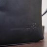 Чоловіча сумка-планшет із плечовим ременем з гладкої шкіри на блискавці SHVIGEL (11098) - 10