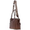 Кожаная сумка женская с длинными ручками и плечевым ремнем Ashwood 94464 коричневая фото №5 Кожаная сумка женская с длинными ручками и плечевым ремнем Ashwood 94464 коричневая modnotak фото - 5