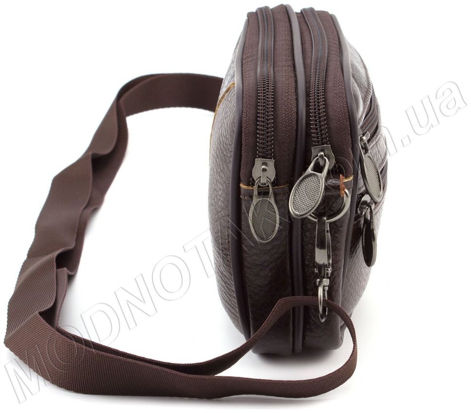 Маленька поясна сумка зі шкіри Leather Collection (11526) modnotak фото №2