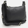 Качественная женская сумка из натуральной фактурной кожи черного цвета Borsa Leather 94664 фото №2 Качественная женская сумка из натуральной фактурной кожи черного цвета Borsa Leather 94664 modnotak фото - 2