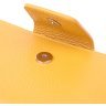 Крупный желтый женский кошелек из натуральной кожи KARYA (2421150)  - 3