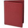 Жіноче портмоне з натуральної шкіри червоного кольору з кишенею під паспорт SHVIGEL (2413831) - 1