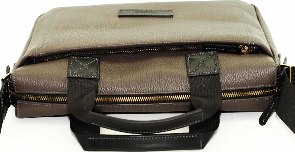 Зручна наплічна сумка месенджер з ручками під формат А4 VATTO (12005)