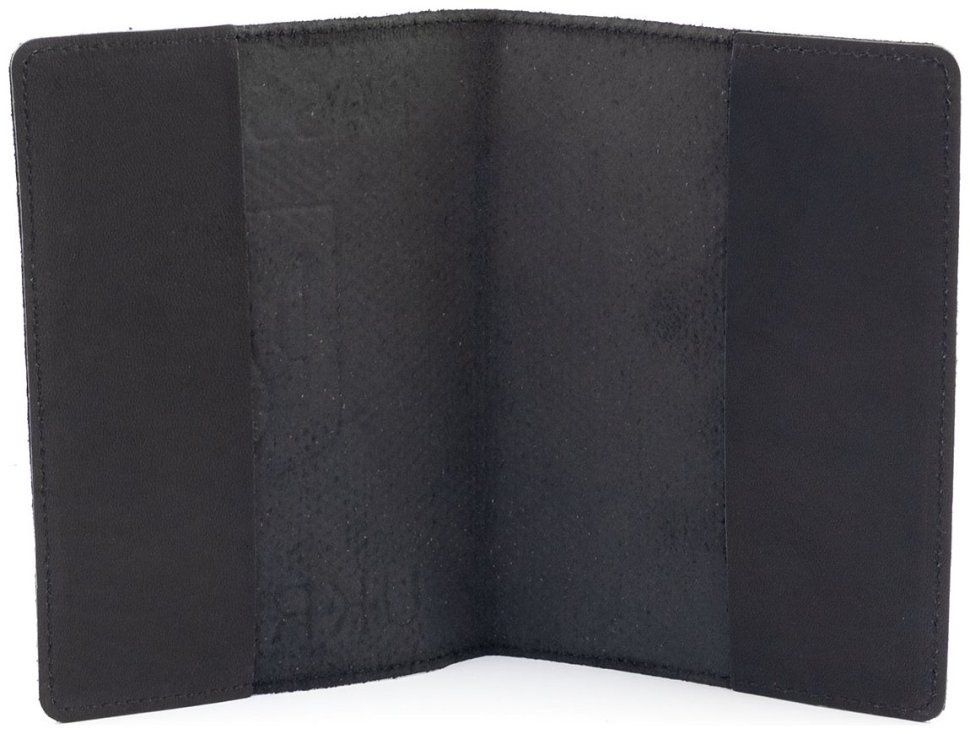 Обкладинка шкіряна на паспорт з тисненням ефект точок Passport Ukraine 97764 чорного кольору фото №2 Обкладинка шкіряна на паспорт з тисненням ефект точок Passport Ukraine 97764 чорного кольору modnotak фото №2