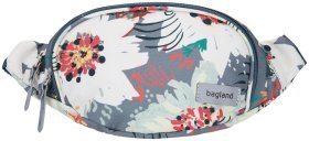 Жіноча сумка на пояс із Оксфордського текстилю з принтом квітки Bagland 111365