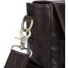 Функціональний чоловічий портфель під ноутбук коричневого кольору VINTAGE STYLE (14749) - 6