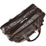 Деловая мужская сумка на три отделения из натуральной кожи VINTAGE STYLE (14056) - 5