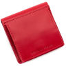 Красное женское портмоне с отделением для монет Grande Pelle (13225) - 3