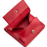 Червоне жіноче портмоне з відділенням для монет Grande Pelle (13225) - 4