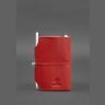 Женский кожаный блокнот формата А6 (Софт-бук) красного цвета на резинке - BlankNote (41965) - 6