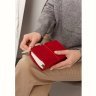 Женский кожаный блокнот формата А6 (Софт-бук) красного цвета на резинке - BlankNote (41965) - 8