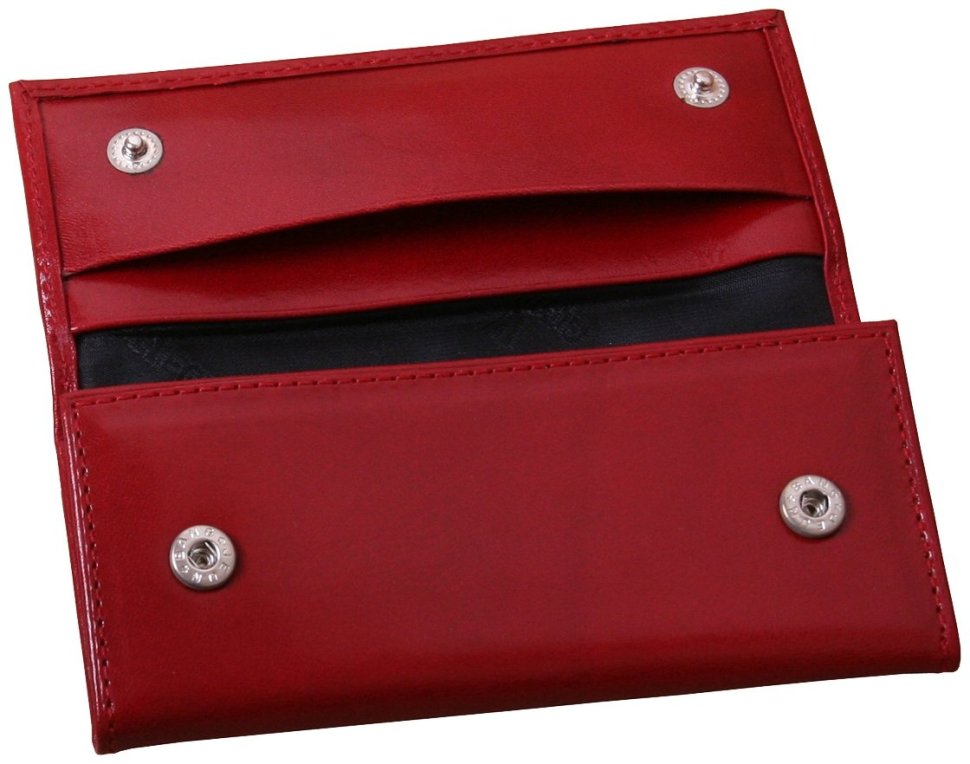 Красная ключница Newport из телячей кожи Vip Collection 102565 (на кнопках) фото №3 Красная ключница Newport из телячей кожи Vip Collection 102565 (на кнопках) modnotak фото №3