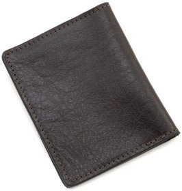 Обложка для офицерского удостоверения Grande Pelle 82765 итальянская кожа коричневого цвета