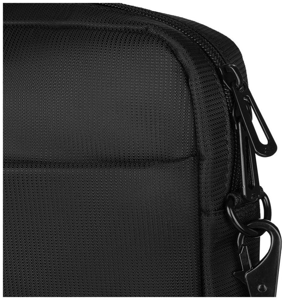 Повседневная сумка из водоотталкивающего нейлона с отсеком для ноутбука до 16" 2E Base Park  103465 черного цвета modnotak фото №8