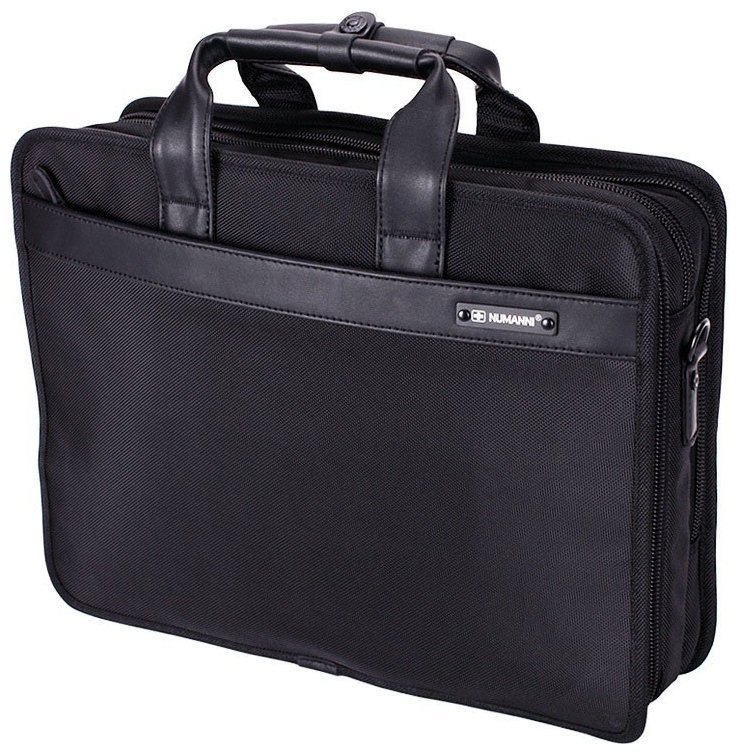 Мужская деловая текстильная сумка большой вместительности под ноутбук и документы NUMANNI 392 (ПРЕМИУМ КАЧЕСТВО) modnotak фото №1