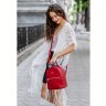 Удобный мини-рюкзак из качественной кожи в красном цвете BlankNote Kylie (12841) - 10