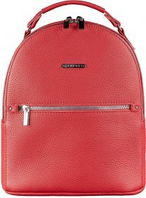 Зручний міні-рюкзак з якісної шкіри в червоному кольорі BlankNote Kylie (12841)