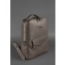 Шкіряний рюкзак темно-бежевого кольору на блискавці BlankNote Cooper (12844) - 4