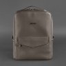 Кожаный рюкзак темно-бежевого цвета на молнии BlankNote Cooper (12844) - 3