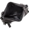 Многофункциональная мужская сумка-планшет из гладкой кожи черного цвета Tiding Bag (15864) - 4