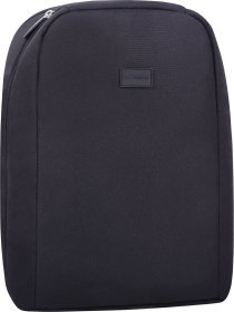 Чорний повсякденний текстильний рюкзак для ноутбука Bagland (53865)
