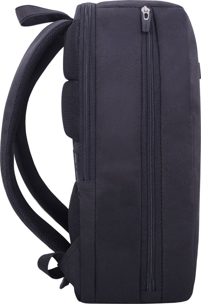 Черный повседневный текстильный рюкзак для ноутбука Bagland (53865)